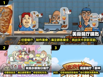 🔥2025必玩的餐厅手游大揭秘🍔截图2