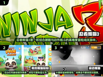 🐼🔥2024最火熊猫游戏TOP5榜单！🎮✨截图2