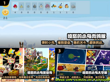 🔥2024必玩！类似愤怒的小鸟手游合集🎉截图2