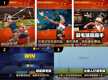 🔥2025必玩羽毛球游戏TOP榜🏸💥截图2