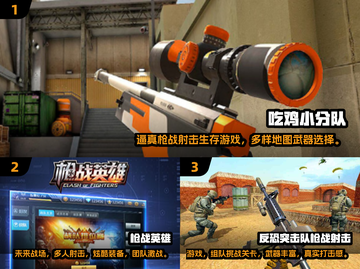 🔥2024必玩枪战手游合集💥免费经典推荐！🎮截图2