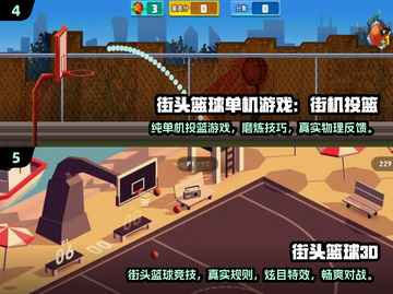 🔥2024必玩！免费街头篮球手游大全🏀截图3