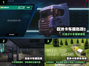 🎮欧洲卡车手游推荐2025🔥超好玩的驾驶体验！截图2