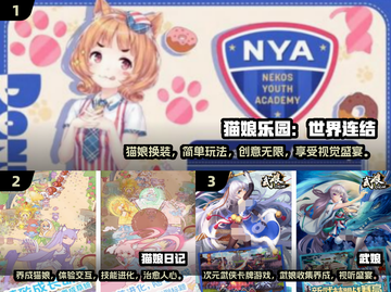 高人气猫娘游戏合集-cat&game🎮截图2