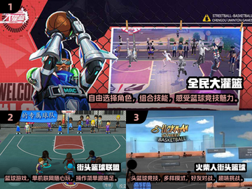🔥2025年必玩街头篮球游戏排行榜🏀截图2