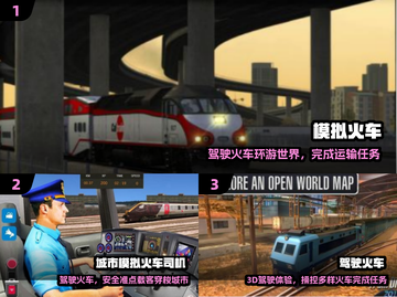 🚂2024最火火车手游免费下！截图2