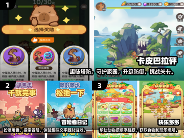 萌到心融化！可爱的卡皮巴拉游戏下载合集🐾截图2