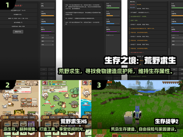 🔥2025荒野求生手游TOP榜来了！🎮 survival游戏迷必看💥截图2