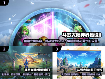 🔥2024必玩斗罗手游合集❗高可玩性推荐不容错过截图2