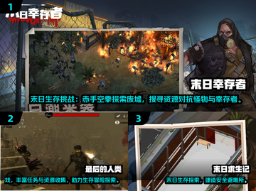 🔥2024末日生存游戏TOP榜💥玩不腻的生存挑战🎮截图2