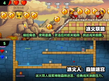🔥双人小游戏冰火人必玩推荐🔥下载攻略来啦！截图3