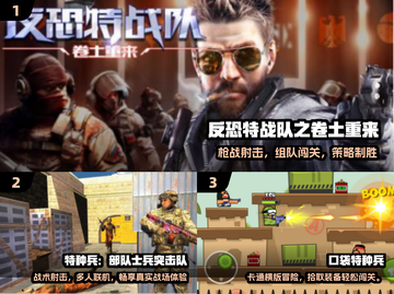 🔥4人特种兵手游TOP5！💥截图2