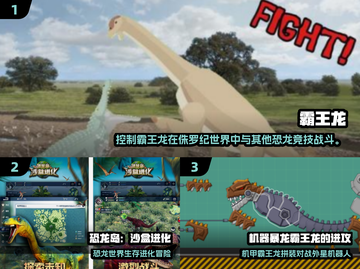 🦖🔥2025高人气霸王龙手游推荐！🔥🎮截图2