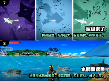 2025年必玩🔥食人鲨游戏推荐 Sharks_Game截图4