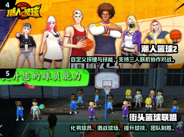 🔥2024必玩！最受欢迎街头篮球手游大全🏀截图3
