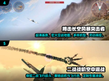 🔥2025必玩二战飞机手游排行✈顶级空战等你来战！截图3
