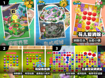 🌸2024爆火花朵消除游戏TOP5！✨截图2