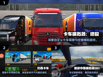2025🔥高热度卡车模拟器游戏推荐！🎮截图2