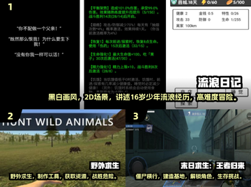 🔥2024必玩！黑白画风2D生存手游推荐🎮截图2
