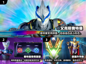 🎮艾克斯奥特曼变身器手游大揭秘！🔥截图2