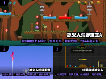 🔥2024冰火人小游戏合集💥经典好玩到停不下来！截图2