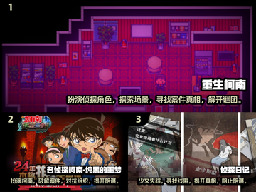 🔥2025柯南游戏排行榜TOP10出炉！🎮不容错过的侦探冒险🎉截图2