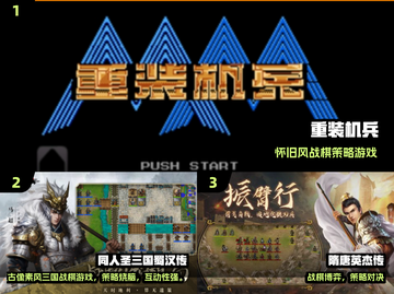 🔥8090经典战棋游戏大汇总🎮怀旧玩家必收藏！截图2