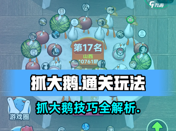 抓大鹅游戏技巧大曝光，轻松通关不是梦！🎮🔥截图1