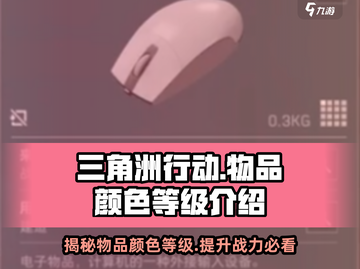 三角洲行动💥物品颜色等级大揭秘！🔥截图1