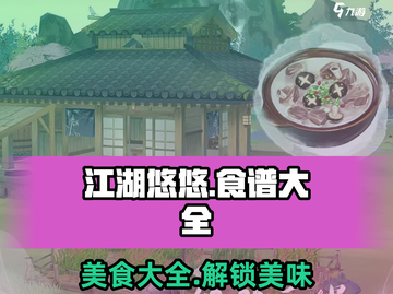 江湖悠悠🔥全食谱大揭秘！厨艺达人必看 Cook！截图1