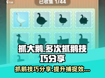 和平精英：一天抓多次大鹅技巧🔥超简单！截图1