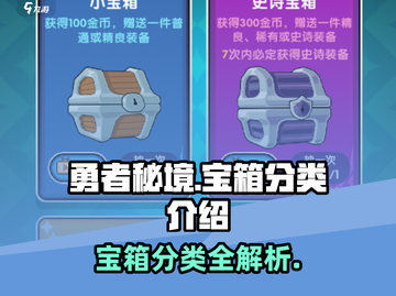 勇者秘境🔥宝箱大起底，分类全攻略来了！截图1