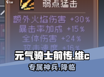元气骑士前传💥维C专属神装曝光！截图1