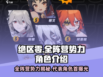 绝区零🔥全阵营势力大揭秘！代表角色一网打尽✨截图1