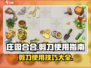 庄园合合剪刀使用攻略✂带你玩转游戏🔥
