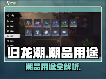 归龙潮潮品用途大揭秘🎮必看！截图1