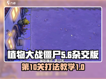 植物大战僵尸杂交版第10关打法教学🔥游戏技巧大公开！截图1