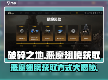 破碎之地🔥恶魔翅膀获取方式大揭秘！💎截图1