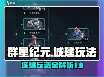 群星纪元📖城建玩法大揭秘🔥新手必看！截图1