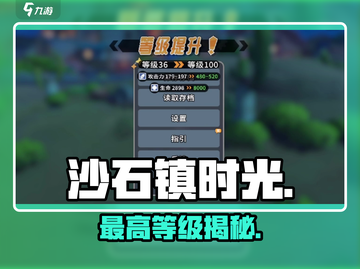 《沙石镇时光》最高等级揭秘！🔥截图1