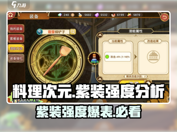 料理次元紫装强度爆表！💥还不快来了解？截图1