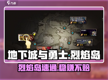 🔥DNF手游烈焰岛速通攻略！💥截图1