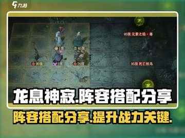 龙息神寂手游🔥最强阵容搭配分享来啦！截图1
