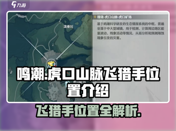 鸣潮🔥虎口山脉飞猎手位置大揭秘！💎截图1