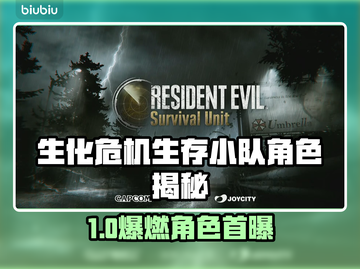 🔥生化危机生存小队首爆角色大揭秘💥🎮截图1