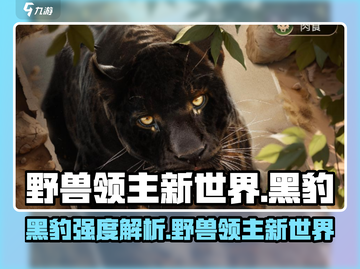 野兽领主新世界黑豹🔥强度逆天必练！截图1