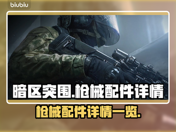 暗区突围🔥无限枪械配件大全，玩家必看！截图1