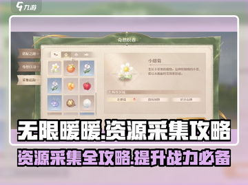 无限暖暖资源采集🔥超全攻略来啦！截图1