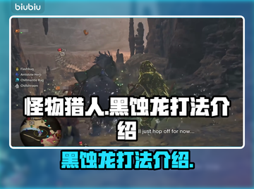 怪物猎人：荒野黑蚀龙打法🔥一击致命！截图1