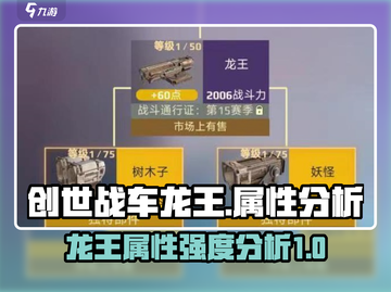 创世战车🔥龙王属性超详细强度分析来啦！截图1